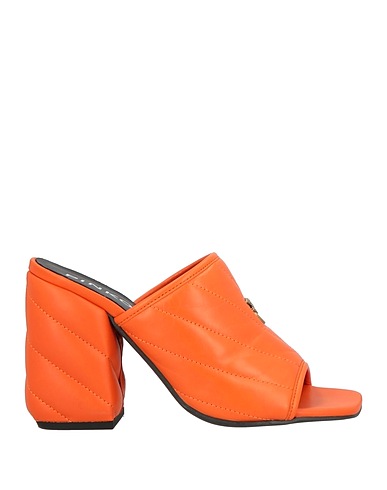 PINKO Sandals Orange Leather