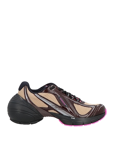 GIVENCHY Sneakers Dark brown 53% Polyurethane, 27% Polyester, 20% Cotton