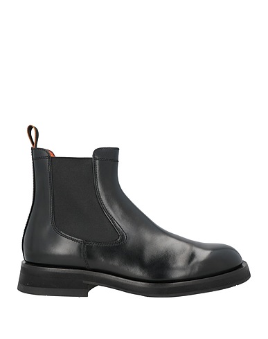 SANTONI Ankle boot Black Leather