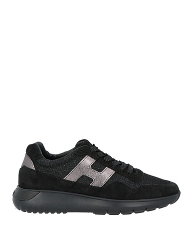 HOGAN Sneakers Black Textile fibres, Leather