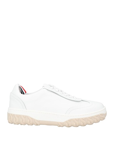 THOM BROWNE Sneakers White Calfskin