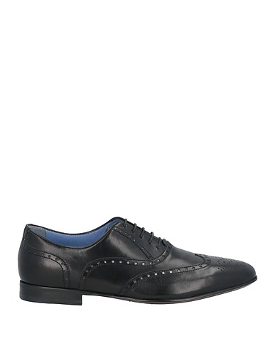 TESTONI Laced shoes Leather
