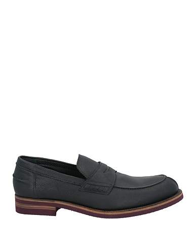 TESTONI Loafers Black Leather