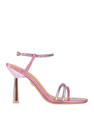 LOLA CRUZ Sandals Pink Leather
