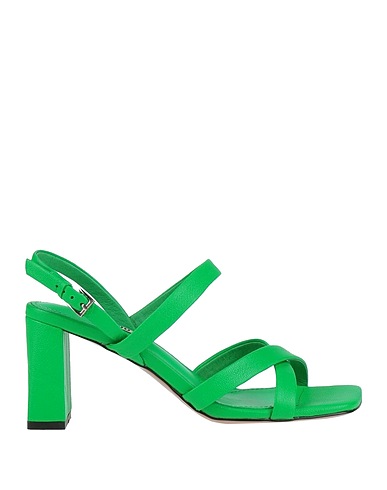 BIBI LOU Sandals Green Leather