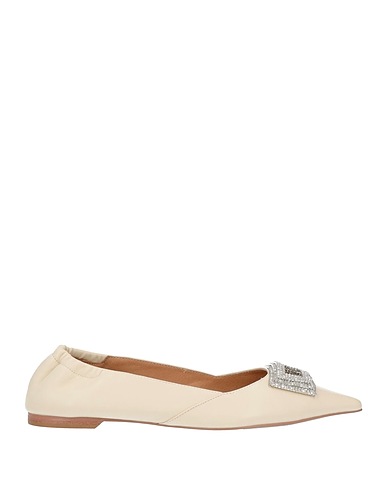 BIBI LOU Ballerinas Elfenbein Leder