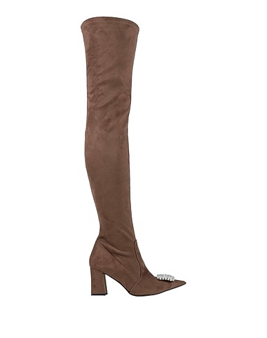 ISLO ISABELLA LORUSSO Boots Khaki Textile fibers