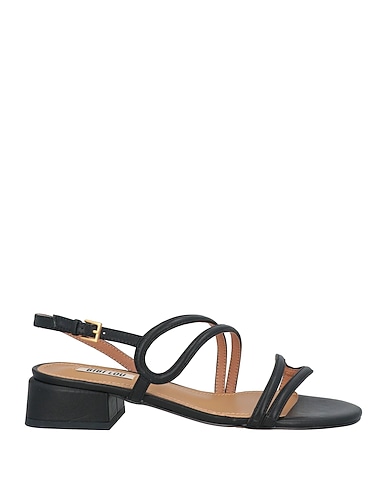 BIBI LOU Sandals Black Leather