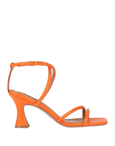 BIBI LOU Sandals Orange Leather