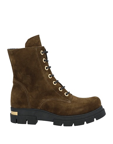 ISLO ISABELLA LORUSSO Stiefelette Militärgrün Leder