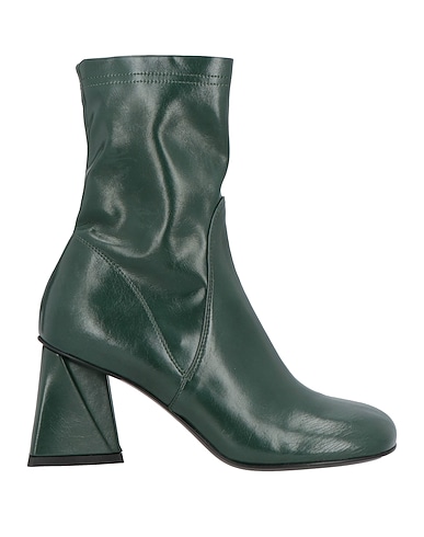 STRATEGIA Ankle boot Dark green Textile fibres