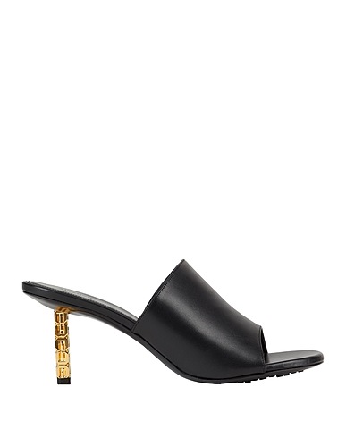 GIVENCHY Sandals Black Leather