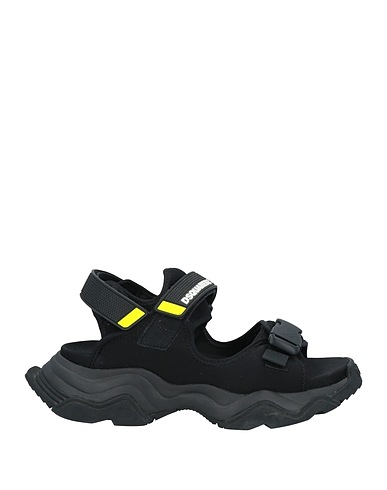 DSQUARED2 Sandals Black Textile fibers