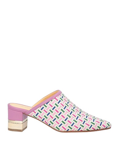 TESTONI Mules and clogs Pink Calfskin