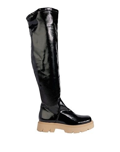 LE PEPITE Boots Black Textile fibres