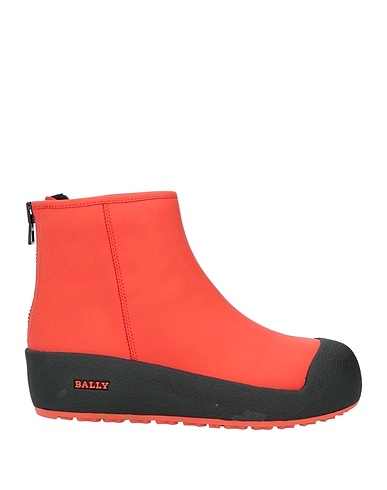 BALLY Ankle boot Orange Plastic