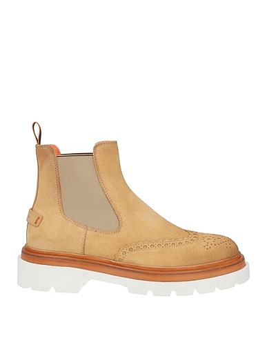 SANTONI Ankle boot Sand Leather