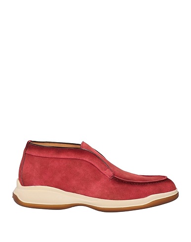 SANTONI Ankle boot Brick red Leather