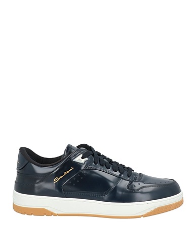 SANTONI Sneakers Nachtblau Leder