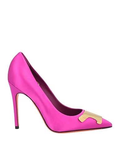SANTONI Décolleté Fucsia Fibre tessili