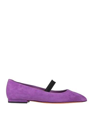 SANTONI Footwear Purple Leather