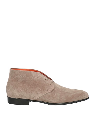 SANTONI Bottine Gris Cuir