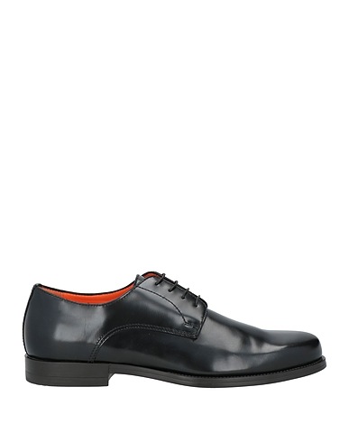 SANTONI Laced shoes Leather