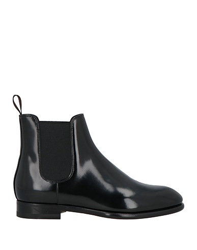 SANTONI Stivaletti Nero Pelle