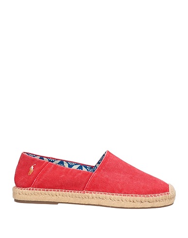 POLO RALPH LAUREN SCHUHE Rot Gewebefasern