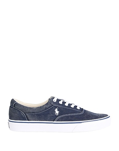 POLO RALPH LAUREN Sneakers Blue 100% Cotton
