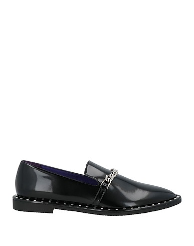 STELLA McCARTNEY Loafers Black Textile fibers