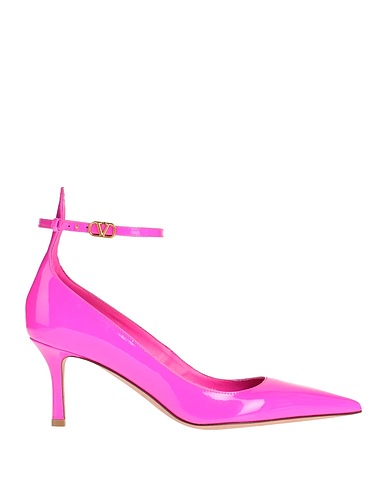 VALENTINO GARAVANI Court Fuchsia Leather