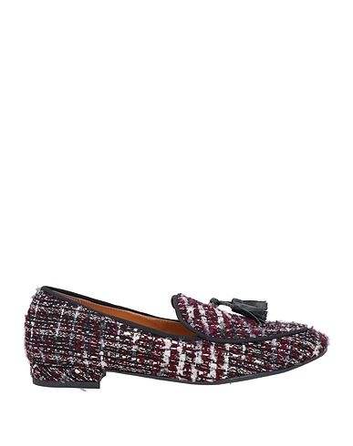 ISLO ISABELLA LORUSSO Loafers Plum Textile fibres