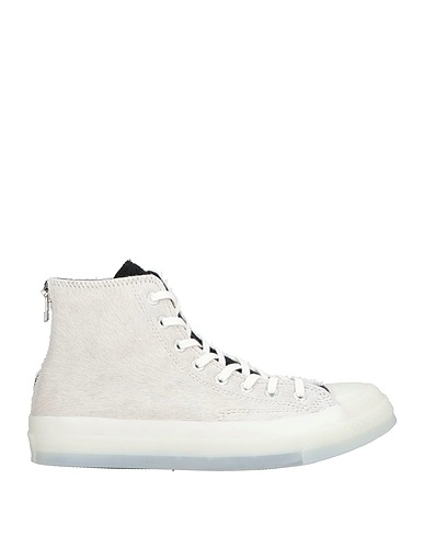 CONVERSE Sneakers Black Leather, Textile fibres