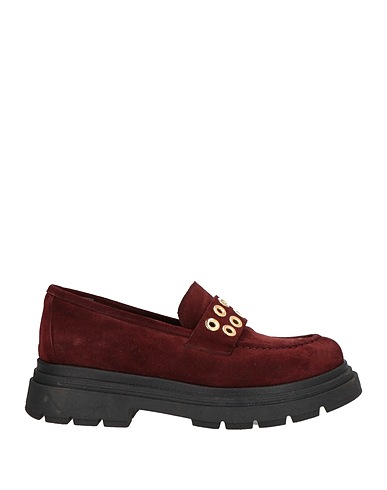 ISLO ISABELLA LORUSSO Loafers Burgundy Leather