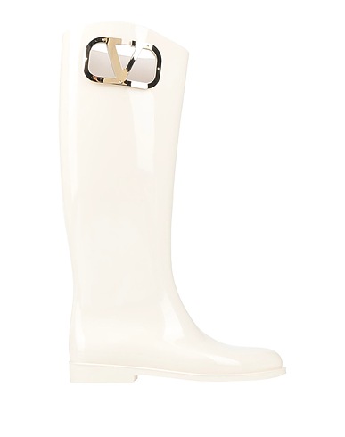 VALENTINO GARAVANI Boots Ivory Rubber
