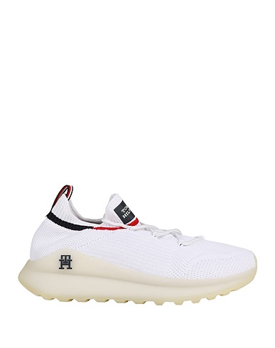 TOMMY HILFIGER Sneakers White Textile fibres