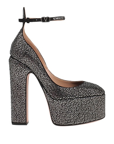 VALENTINO GARAVANI Court Black Leather