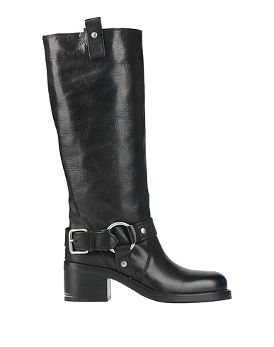 ASH Stiefel Schwarz Leder