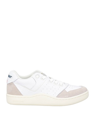 SEBAGO DOCKSIDES Sneakers Bianco Pelle, Fibre tessili