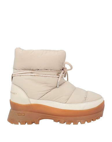 STELLA McCARTNEY Ankle boot Beige Textile fibres