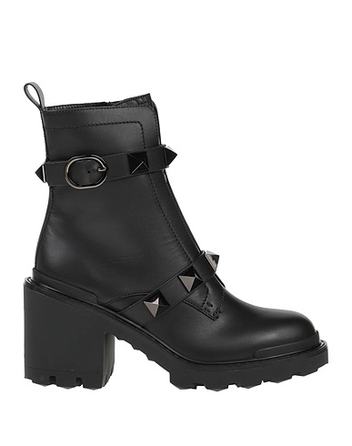 VALENTINO GARAVANI Ankle boot Black Leather