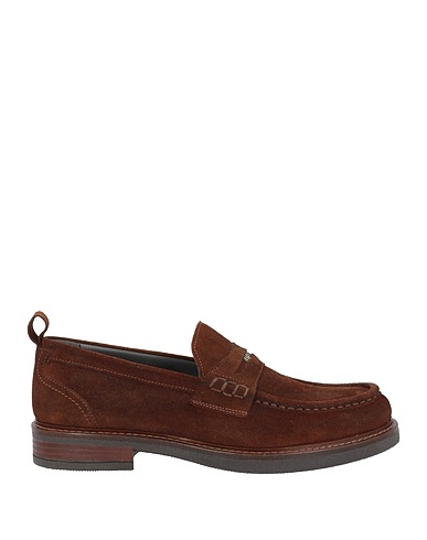 POLLINI Loafers Brown Leather