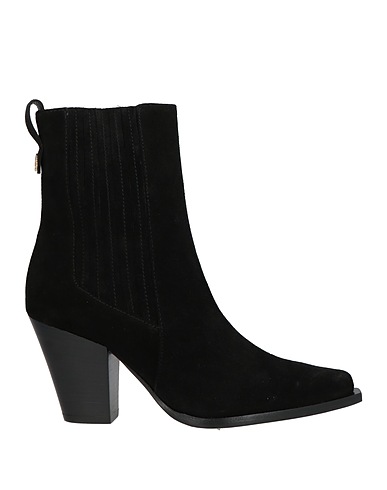 POLLINI Ankle boot Black Leather