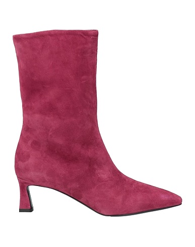 POLLINI Ankle boot Magenta Leather