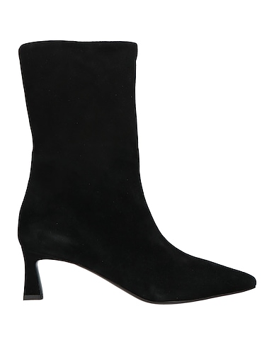 POLLINI Ankle boot Black Leather