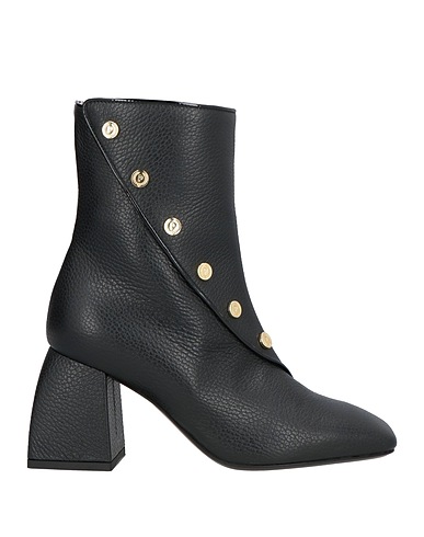 POLLINI Ankle boot Black Leather