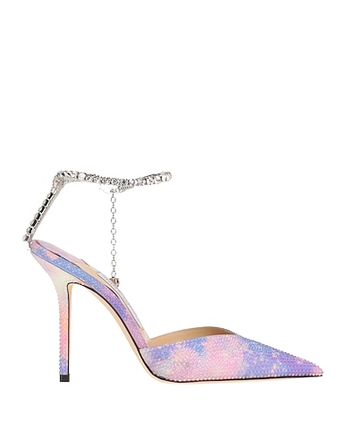 JIMMY CHOO Pump Pink Textile fibers