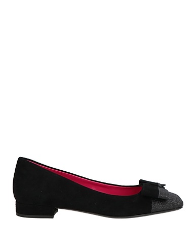 POLLINI Ballet flats Black Leather