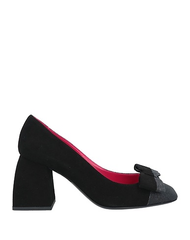POLLINI Pumps Schwarz Leder